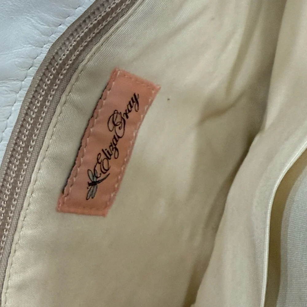 Eliza gray bag white - Picture 4 of 12